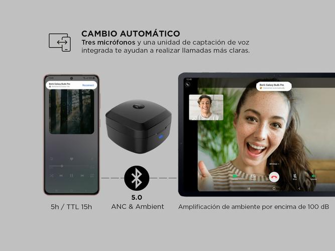 Auricular Bluetooth Motorola Verve Buds 100 Waterproof Ipx5 - 3