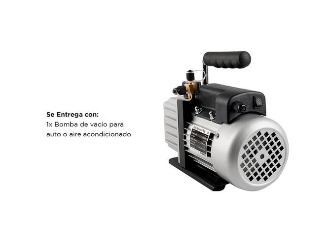 Bomba de Vacío Gadnic Aire Acondicionado Una Etapa 60L 124w  - 5