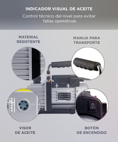 Bomba de Vacío Gadnic Aire Acondicionado 60L 124w  - 2