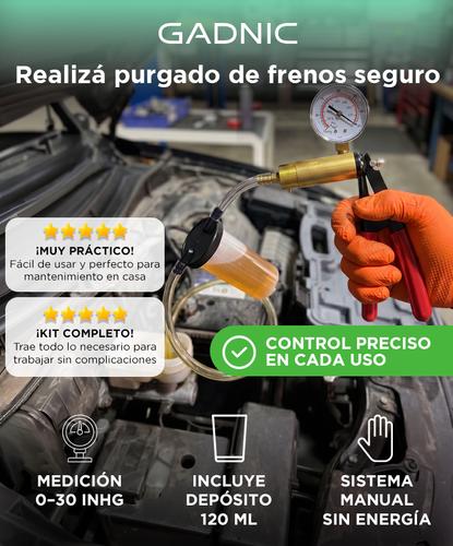 Kit Bomba De Vacío Gadnic HRT-1A Mangueras Purgadoras - 1