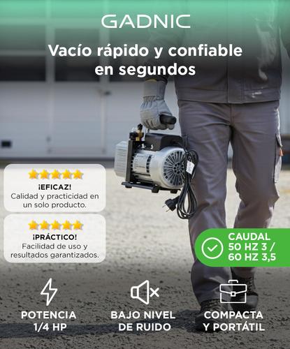 Bomba Compacta de Vacío Gadnic Una Etapa 90 L - 1