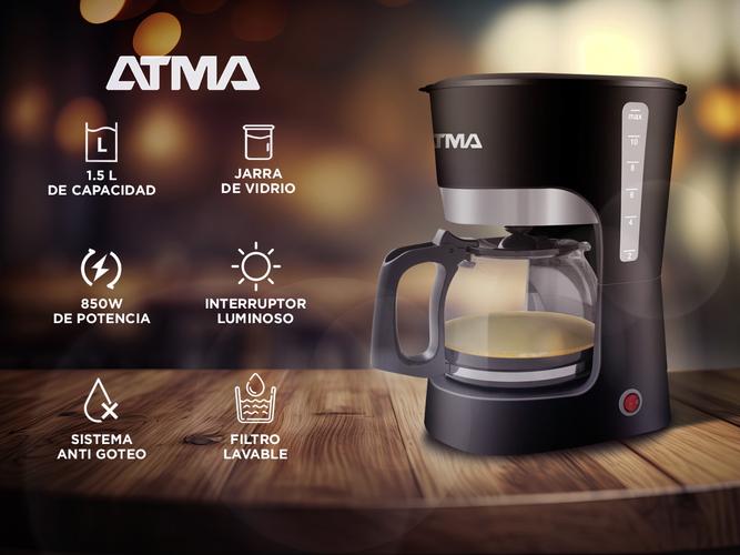 Cafetera de Filtro Atma Semi Automática 1.5 lt CA8143DHFP - 1
