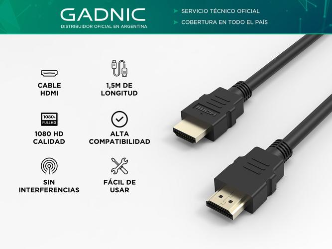 Cable HDMI Alta Definicion 1080P  - 1