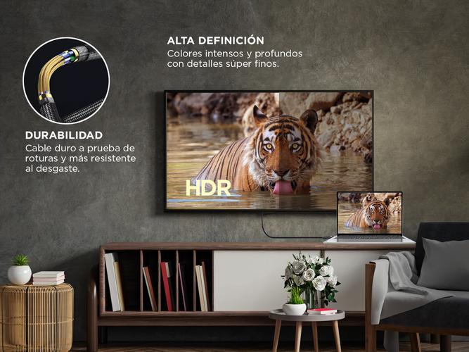  Cable HDMI 2.0 Gadnic 3D HDR 4K 60Hz Premium Alta Definicion - 2