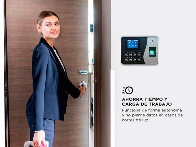 Reloj Control Horario Gadnic C2600 Biometrico Huella Digital - 2
