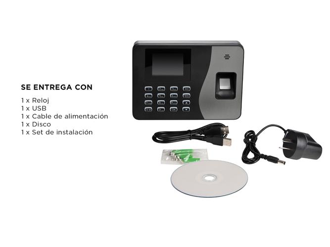 Reloj Control Horario Gadnic C2600 Biometrico Huella Digital - 6