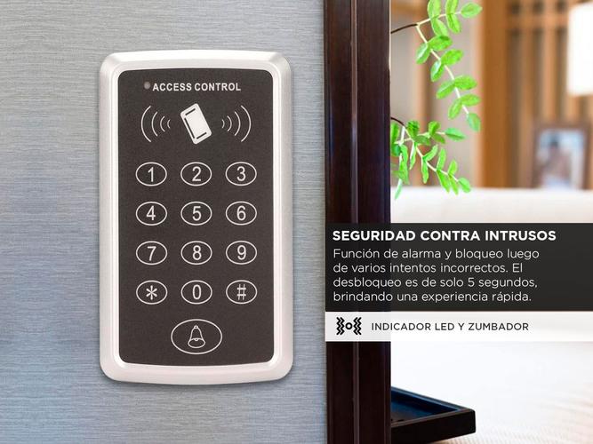 Control de Acceso Gadnic con Tarjeta de Proximidad y Contraseña - 3