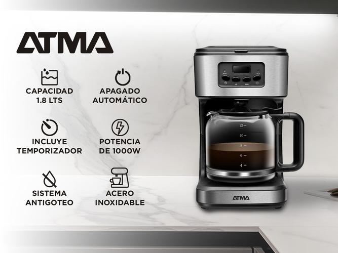 Cafetera de filtro Atma CA8182P 18 litros Outlet - 1