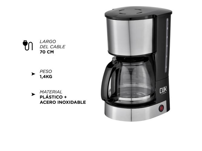 Maquina Cafetera de Filtro Gadnic CF800 - 5