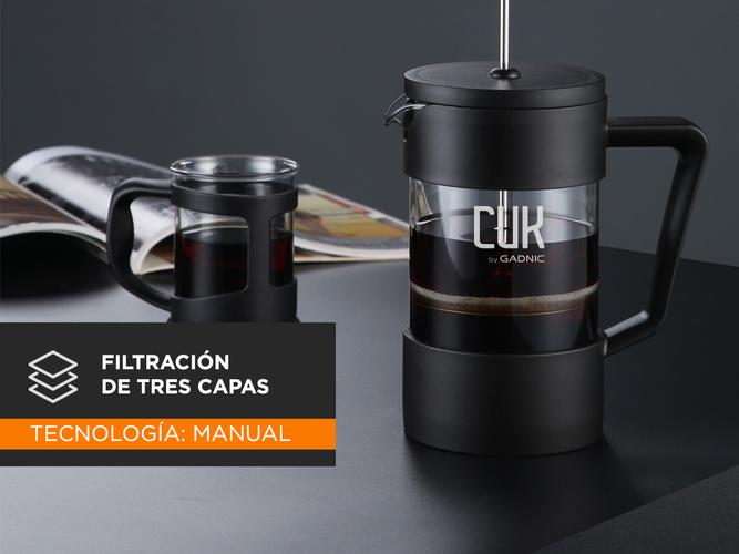 Cafetera Manual Gadnic Prensa Francesa 1L - 4