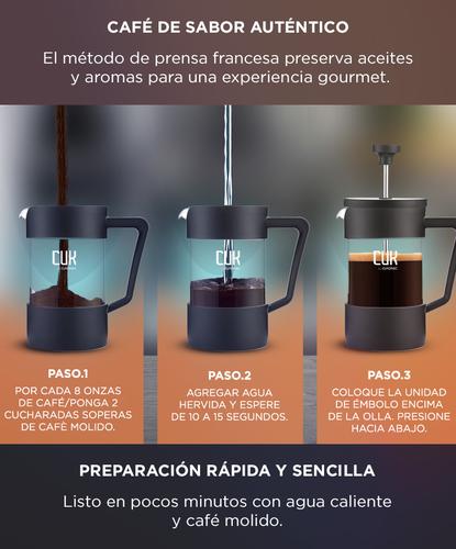 Cafetera Manual Gadnic Prensa Francesa 1L - 2