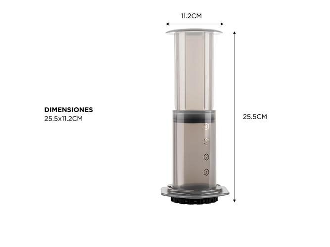 Kit Cafetera Gadnic CukPress Prensa Tipo Aeropress Portátil + Accesorios - 5
