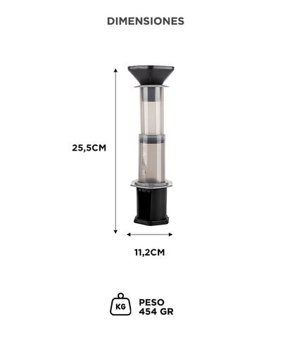 Kit Cafetera Gadnic CukPress Prensa Tipo Aeropress Portátil + Accesorios - 4