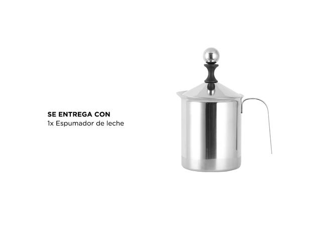 Jarra Espumador de leche Gadnic Miliki acero inoxidable 400ml  - 6