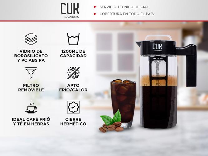Cafetera de Filtro Gadnic Jarra Cafe Frío Cold Brew - 1