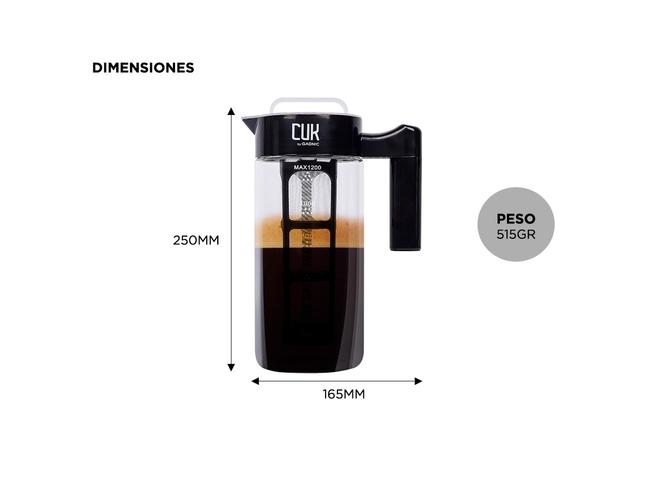 Cafetera de Filtro Gadnic Jarra Cafe Frío Cold Brew - 4