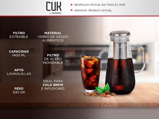 Cafetera Para Cold Brew Gadnic Ice Café Frío Icé Latte  - 1