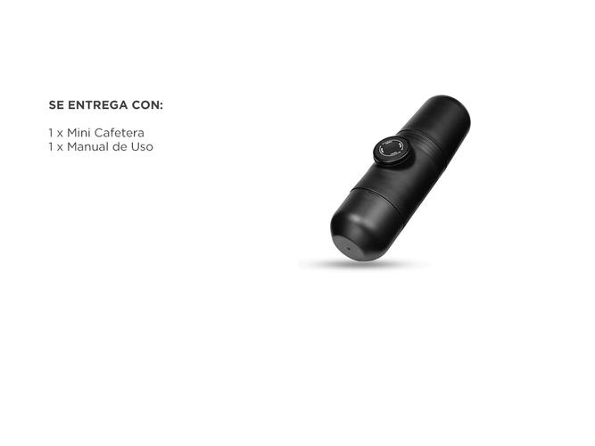 Mini Cafetera Gadnic CF13 Manual Portátil  - 5