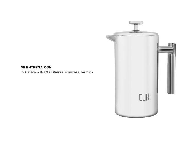 Cafetera Prensa Francesa Gadnic Acero Inoxidable Térmica - 5