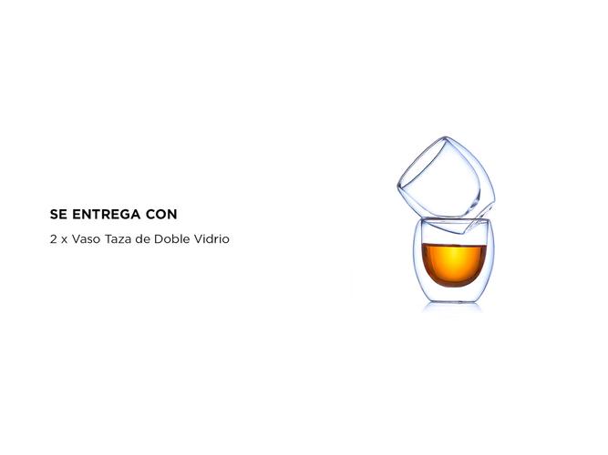 Set x2 Vasos Doble Vidrio Cuk by Gadnic Frío Calor Café Té - 6