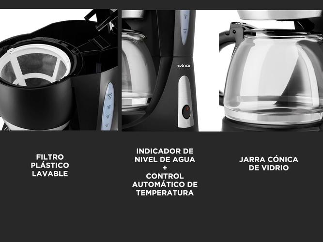 Cafetera de filtro Winco W1932 1.2 Litros - 3