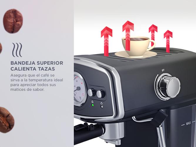 Cafetera Express Winco W1921N 19 Bar Capsulas 1050 Watts Outlet - 2
