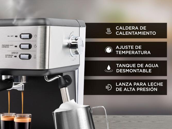Cafetera Express Gadnic CME04 Home Pro 850W 19 Bar Con Espumador Usado - 4