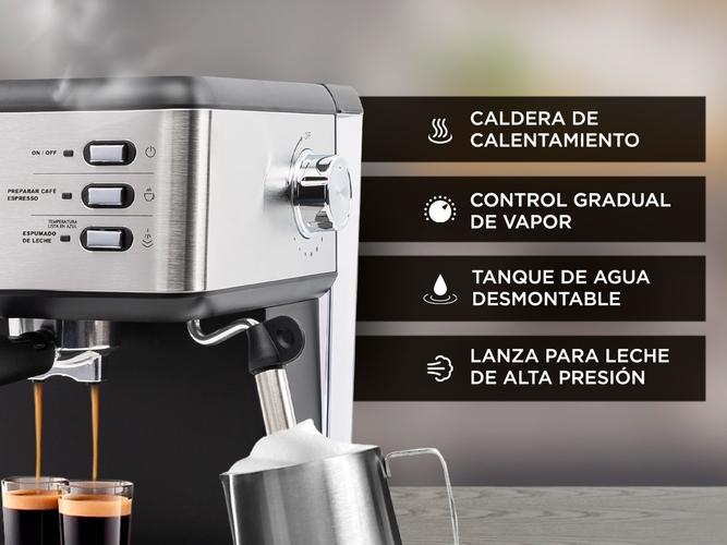 Cafetera Express Gadnic CME04 Home Pro 850W 19 Bar Con Espumador - 4