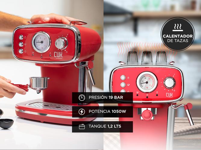 Cafetera Express Gadnic CME08 Home Pro 1050W 19 Bar Con Espumador - 2