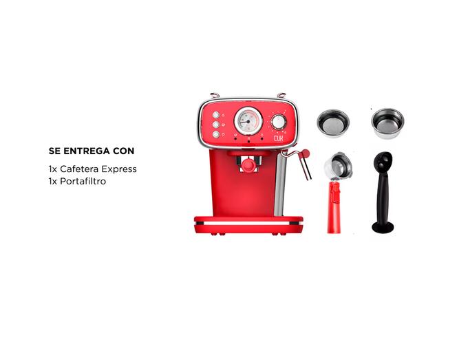 Cafetera Express Gadnic CME08 Home Pro 1050W 19 Bar Con Espumador - 6