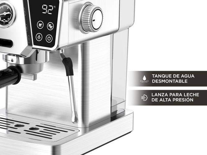 Cafetera Gadnic CME07 automática para cafe molido 220V 1350W - 3