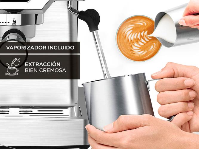 Cafetera Gadnic CME07 automática para cafe molido 220V 1350W - 4