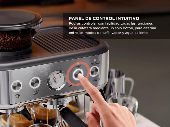Cafetera Espresso Gadnic Con Molinillo Integrado - 5