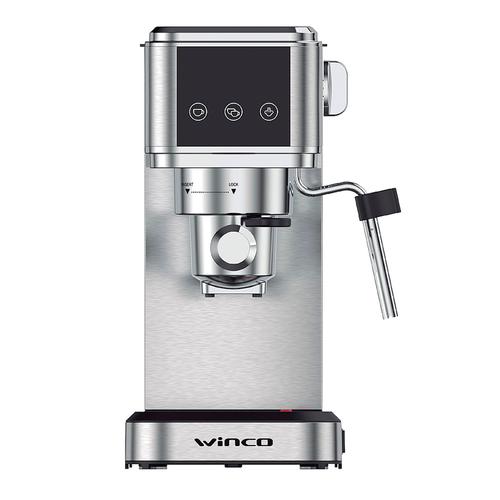 Cafetera Express Winco W1923 con Espumador apto capsulas  - 0