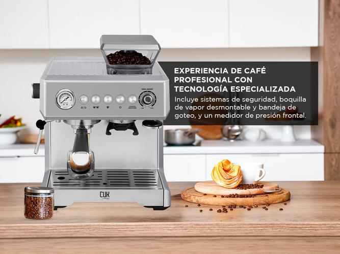 Cafetera Espresso Gadnic Venezia Con Molinillo Integrado  - 2
