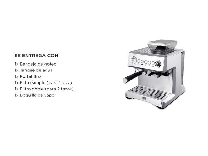 Cafetera Espresso Gadnic Venezia Con Molinillo Integrado  - 6