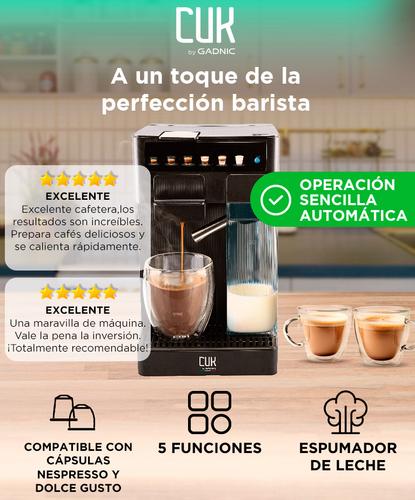 Cafetera Automática Cuk Gadnic Torino I Expreso Con Espumador  - 1