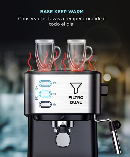 Cafetera Espresso Cuk By Gadnic 20 Bar Con Espumador 1,5L 800W - 3