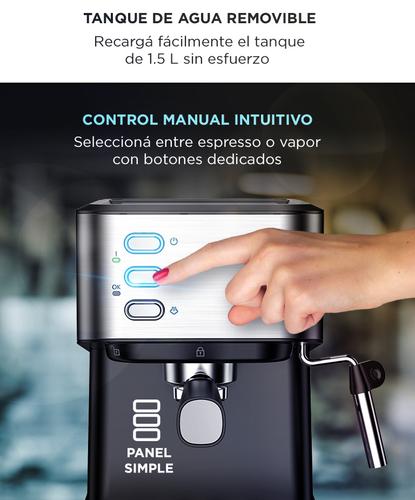 Cafetera Espresso Cuk By Gadnic  20 Bar Con Espumador 15L 800W - 3