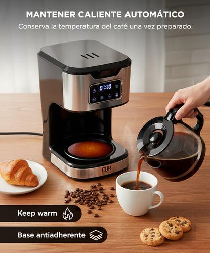 Cafetera De Filtro Cuk By Gadnic CF370E Eléctrica 12 Tazas 1000W - 2