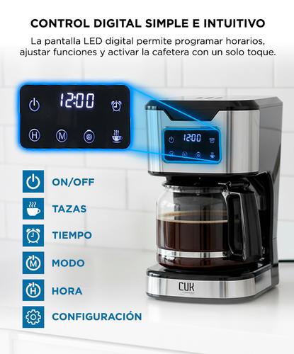 Cafetera De Filtro Cuk By Gadnic CF370E Eléctrica 12 Tazas 1000W - 3