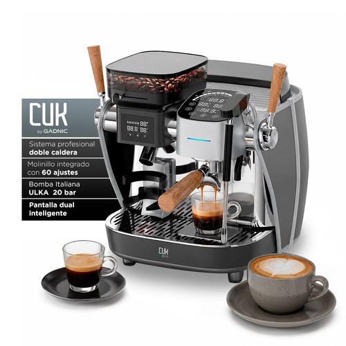 Cafetera Espresso 3200W CUK By Gadnic Con Molinillo Integrado 20 Bar Vaporizador De Leche - 0