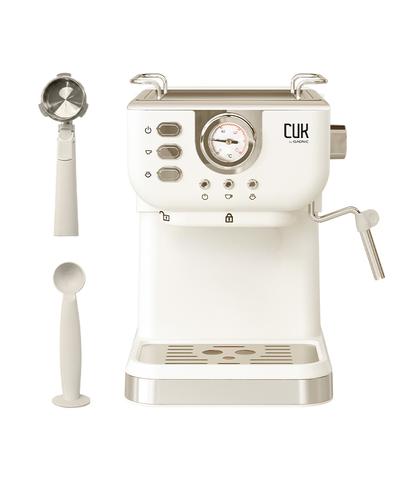 Cafetera Vintage Espresso 20 Bar CUK By Gadnic Con Vaporizador 1050W Manómetro Frontal - 6