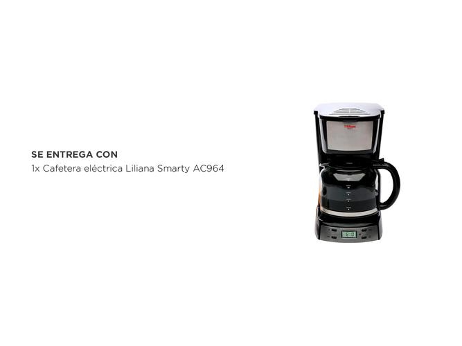 Cafetera eléctrica Liliana Smarty AC964 Digital - 6