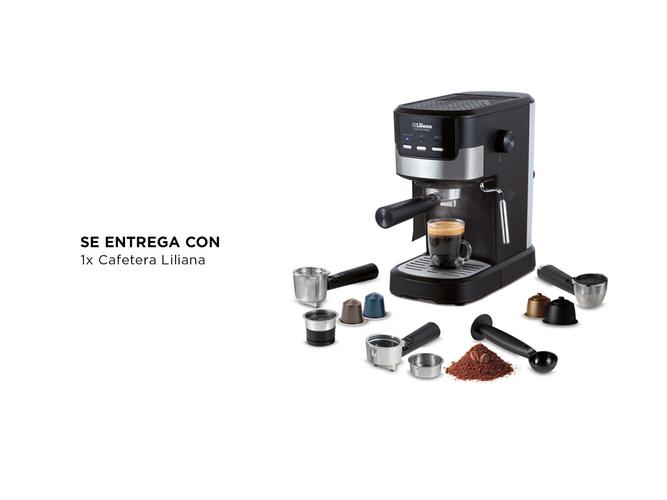 Cafetera Express Liliana AC980 Apto Capsulas  - 5