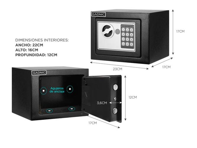 Caja Fuerte Gadnic Usado - 5