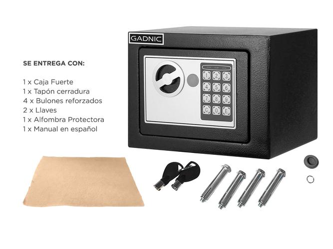 Caja Fuerte Gadnic Con Teclado Digital - 6