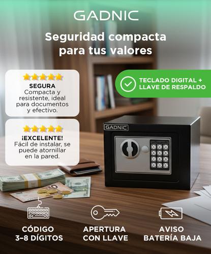 Caja Fuerte Gadnic Con Teclado Digital - 1