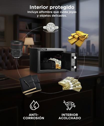 Caja Fuerte Gadnic Con Teclado Digital - 4