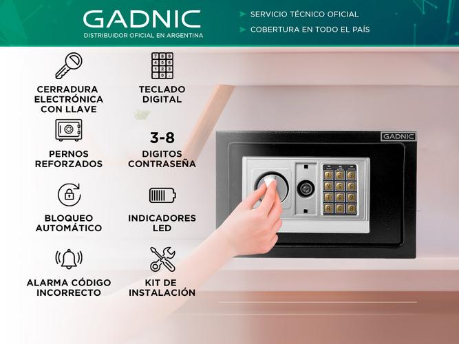 Caja Fuerte Digital Gadnic E20  - 1